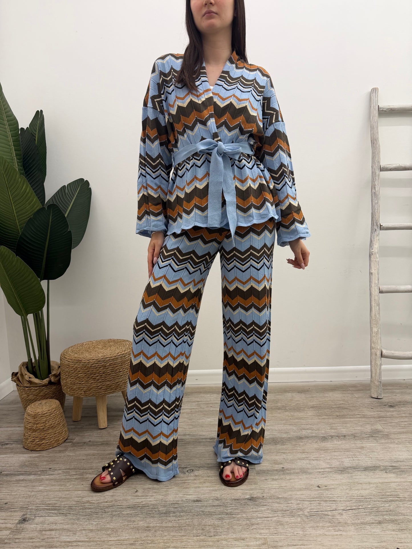 Vicolo - Pantalone Chevron
