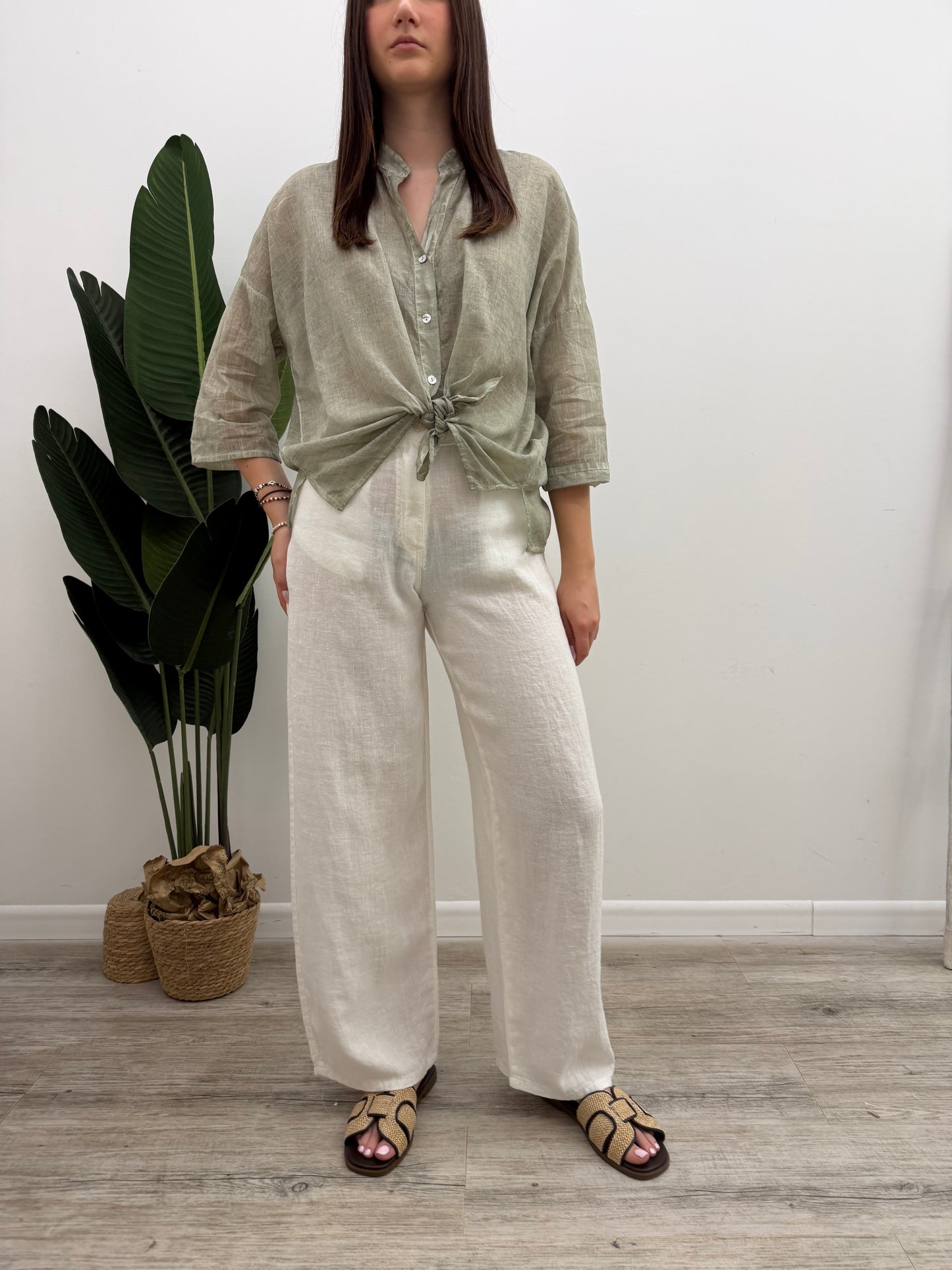 Haveone - Pantalone Bella Lino