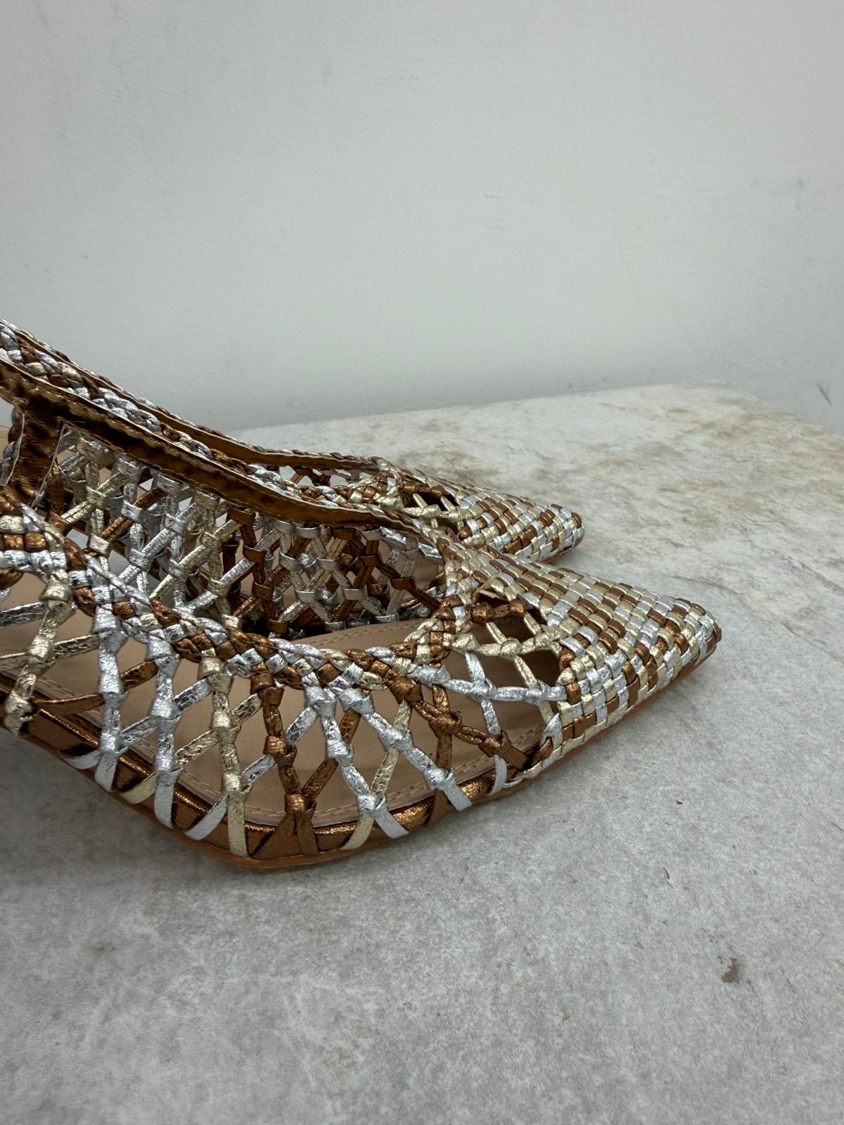 Ovyé - Slingback Intrecciate Multicolor