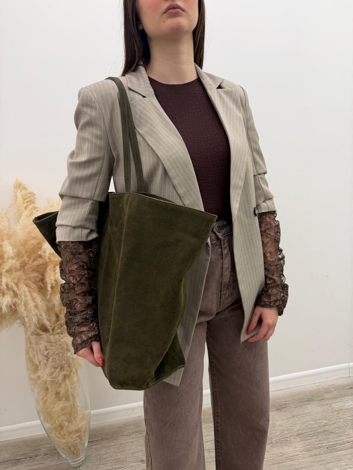 Vicolo - Borsa Shopper Suede