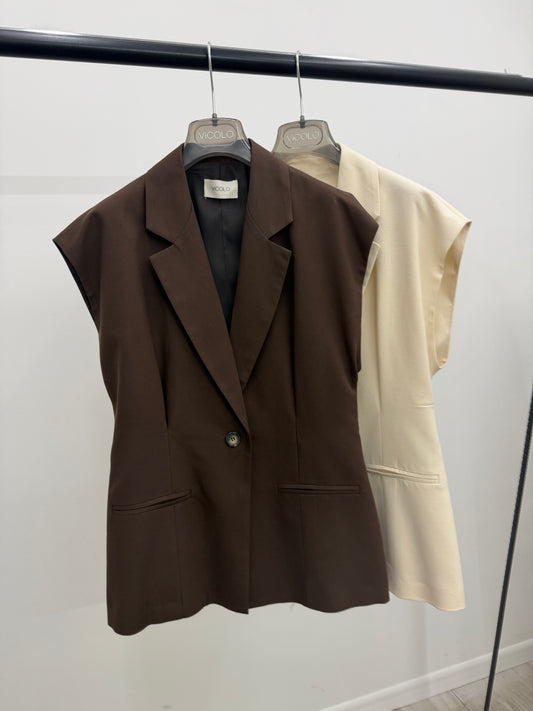 Vicolo - Blazer Smanicato