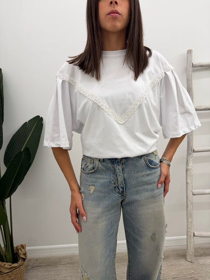 Tensione In - Tshirt Passamaneria Ricamata