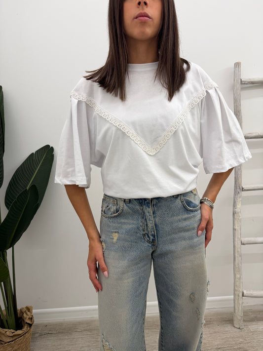 Tensione In - Tshirt Passamaneria Ricamata