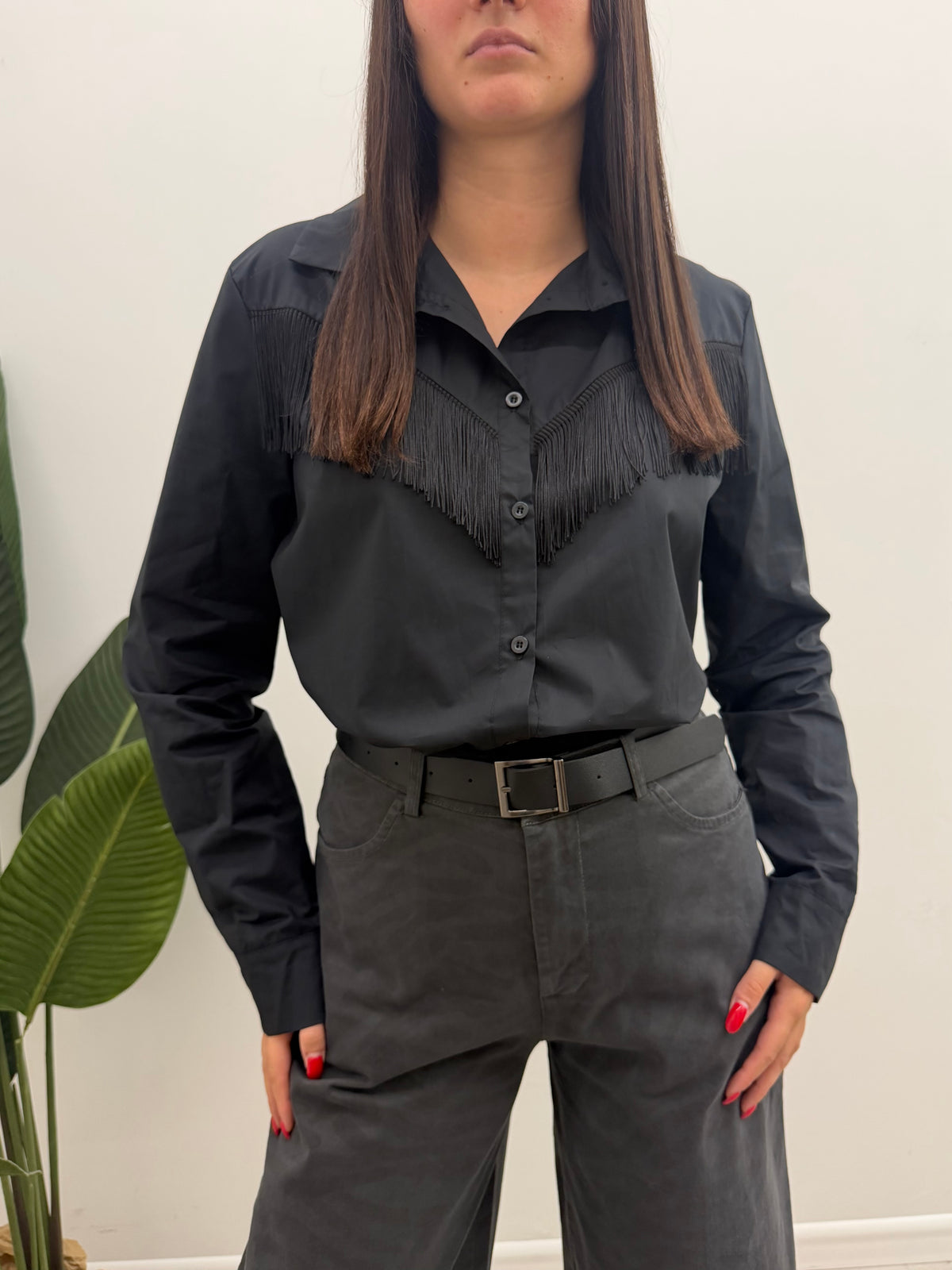 Susy Mix - Camicia Frangia