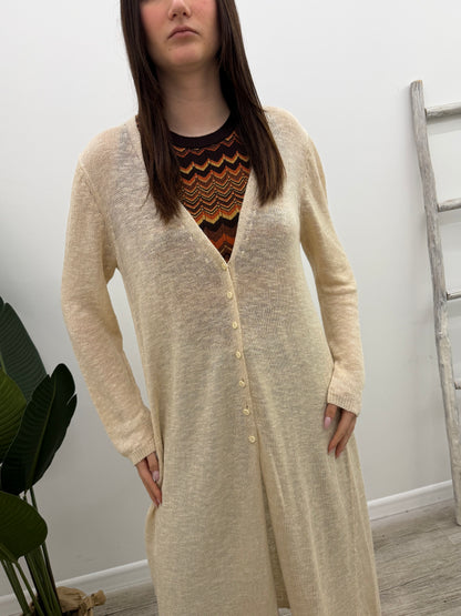 Vicolo - Cardigan Lungo Spacchi