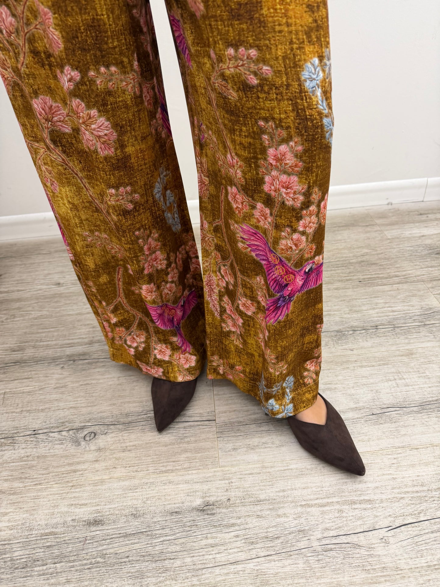 Haveone - Pantalone Stampa Pappagallo