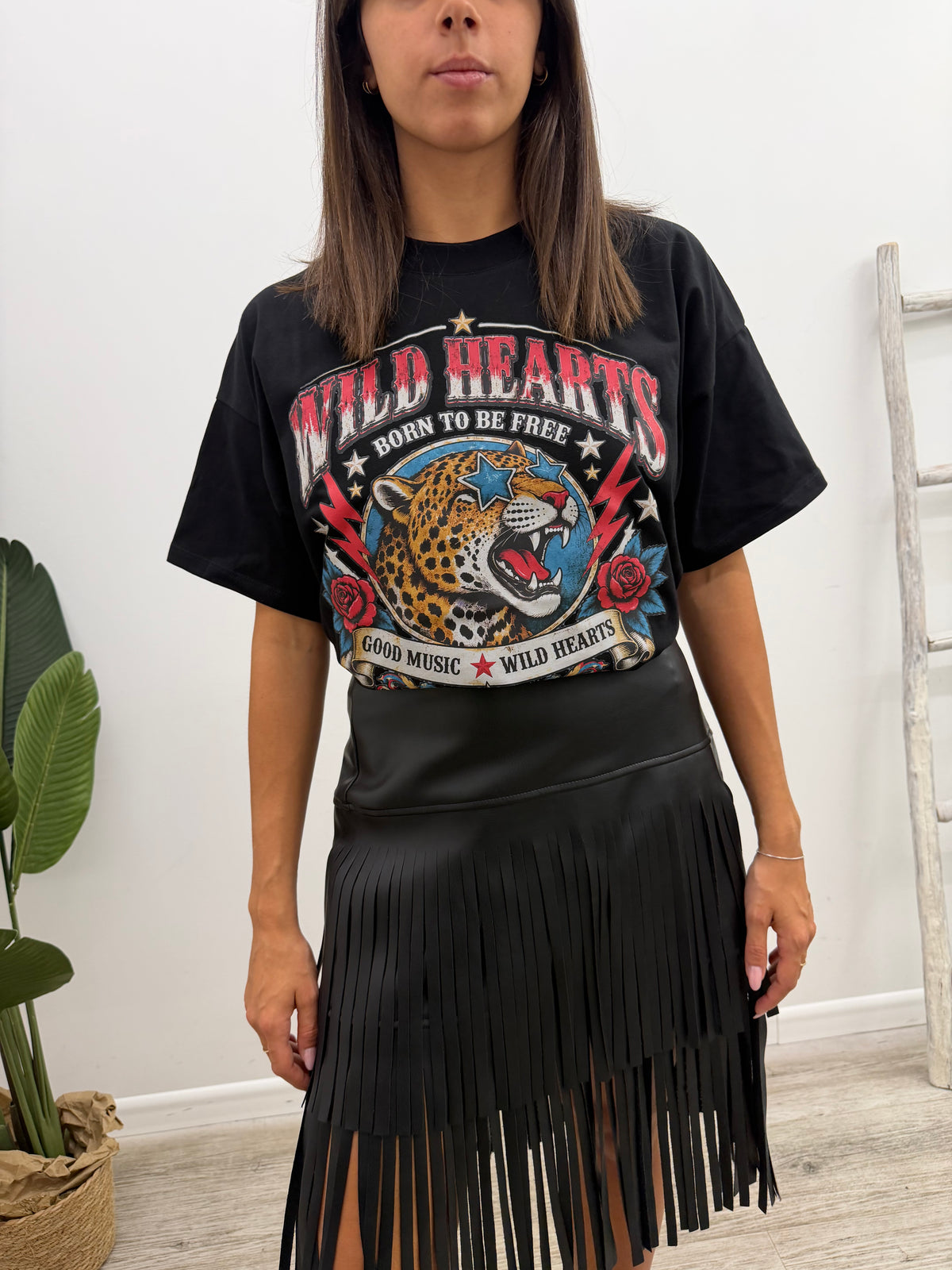 Vicolo  - Tshirt Wild Hearts