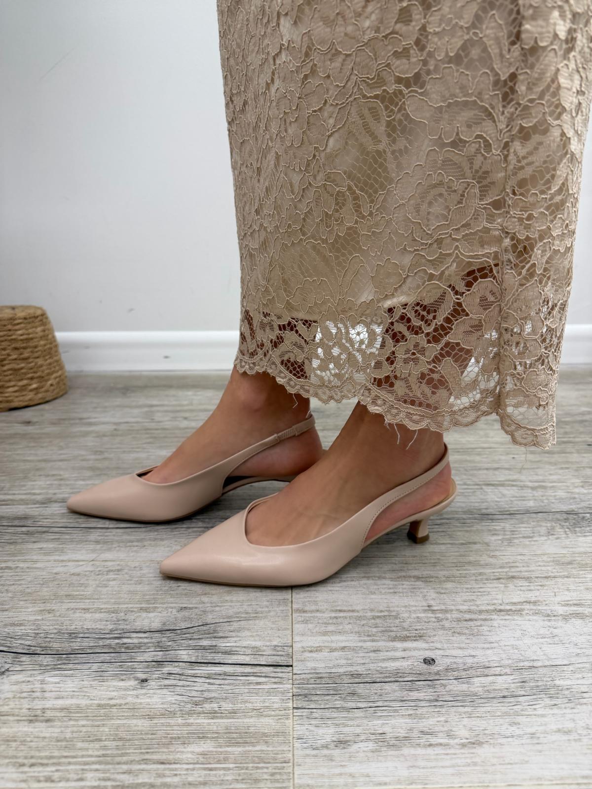 Ovyé - Slingback Nude