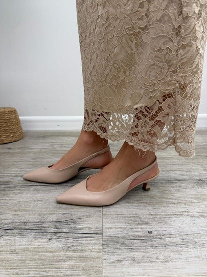 Ovyé - Slingback Nude
