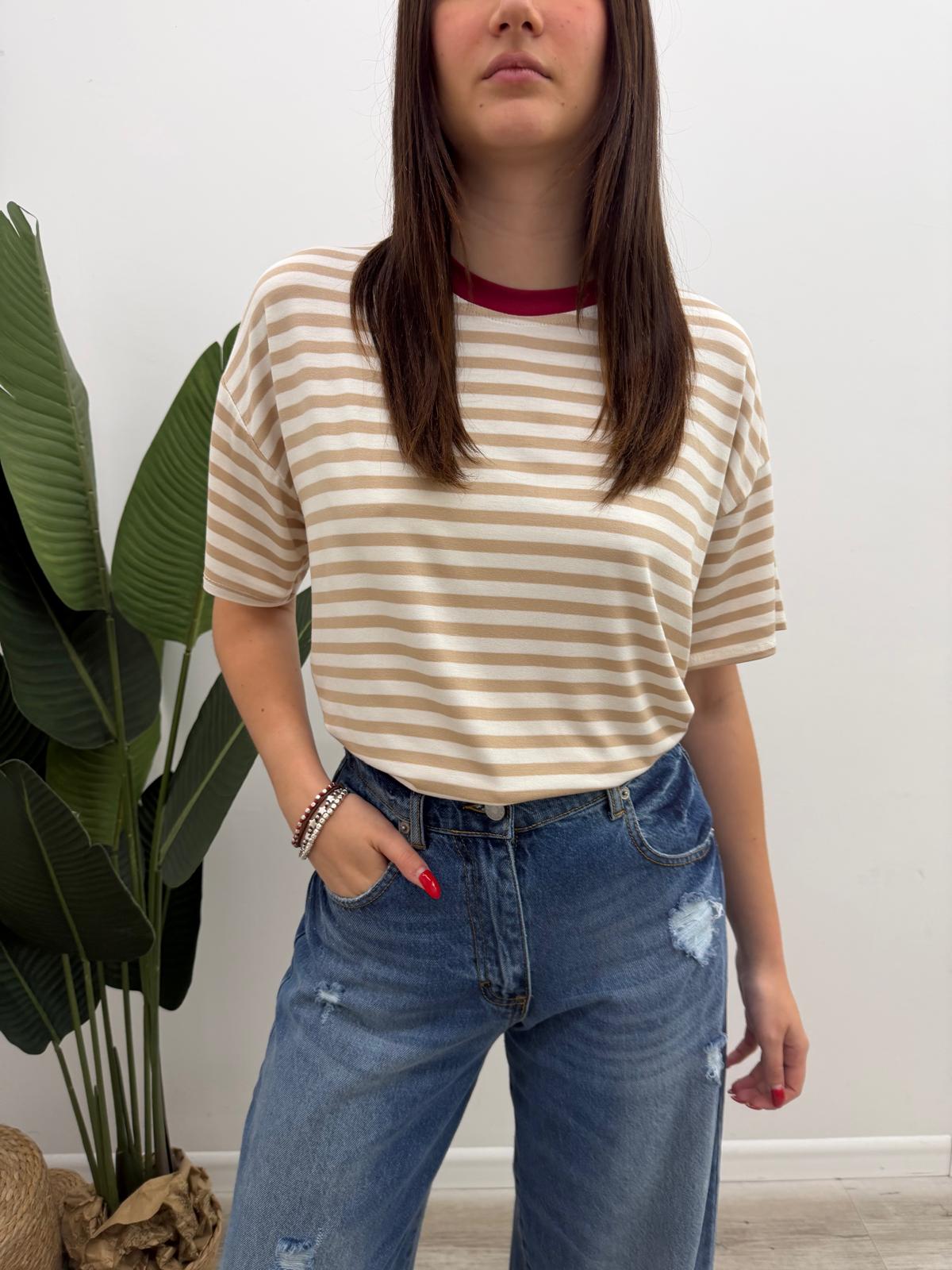 Haveone - Tshirt Rigata