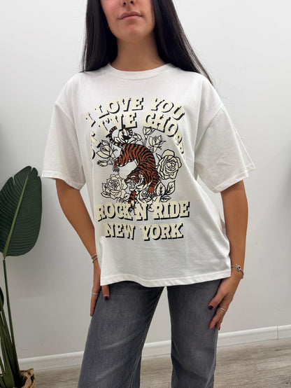 Susy Mix - Tshirt Stampa Rock