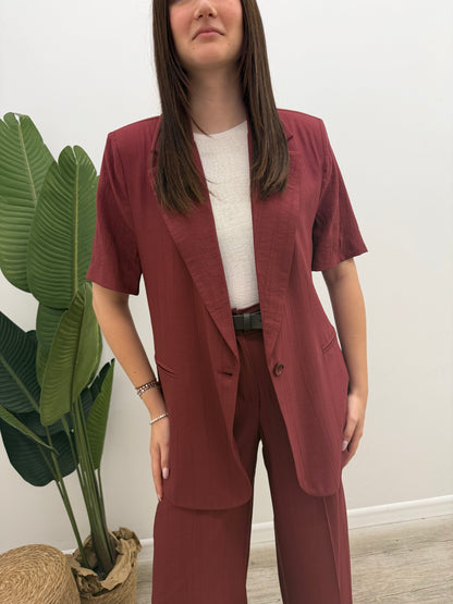 Haveone - Blazer Crinkle Manica Corta