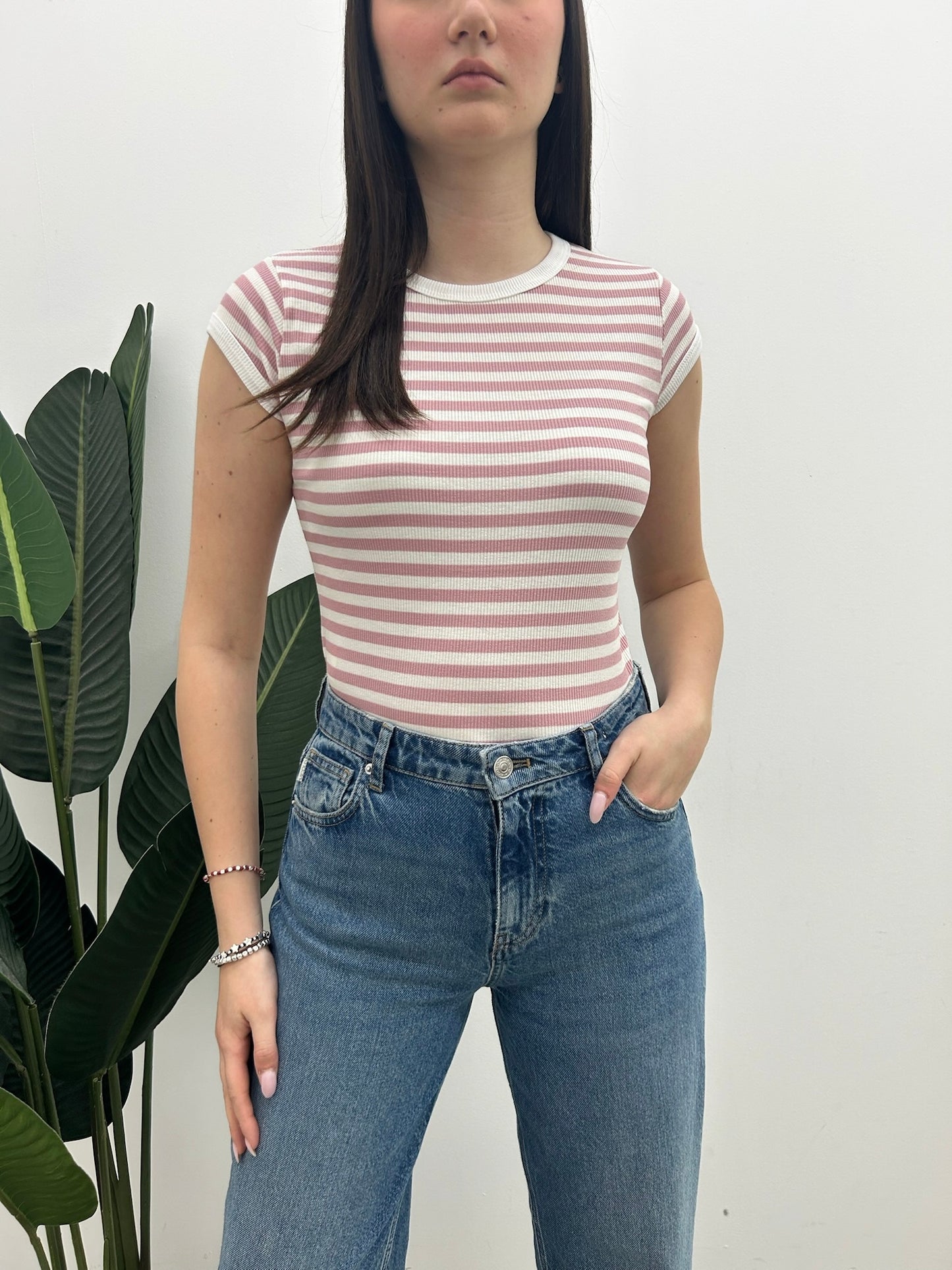 Tensione In - Tshirt Costina Rigata