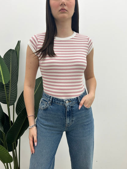 Tensione In - Tshirt Costina Rigata