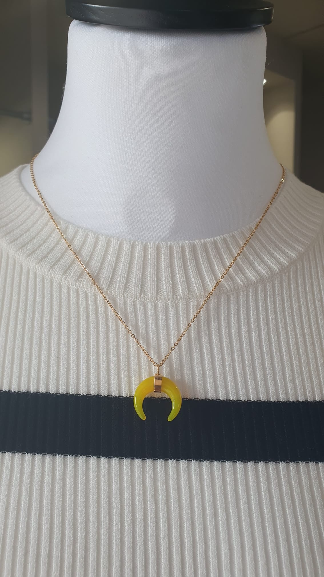 Stella Bloom - Collana Crescent Moon