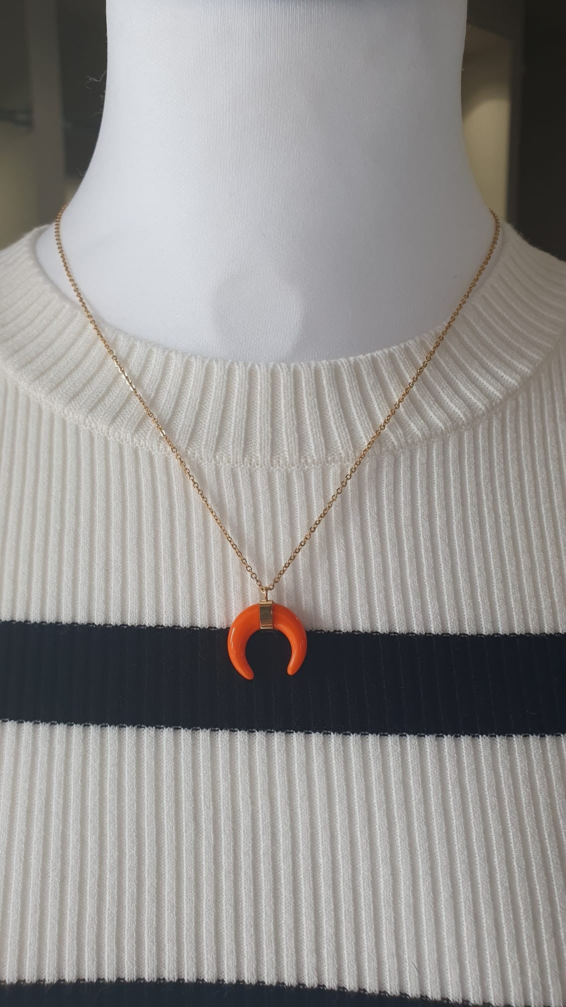 Stella Bloom - Collana Crescent Moon