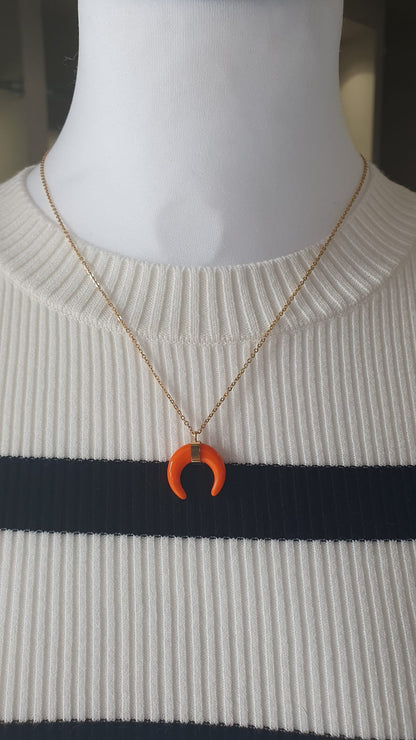 Stella Bloom - Collana Crescent Moon