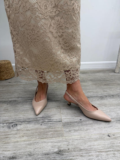 Ovyé - Slingback Nude