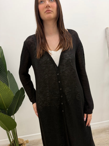 Vicolo - Cardigan Lungo Spacchi