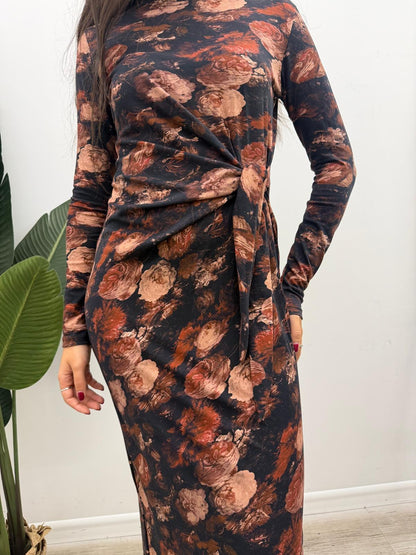 Haveone - Abito FIori Nodo