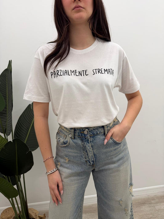 Susy Mix - Tshirt Parzialmente Stremata