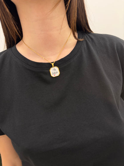 Haveone - Tshirt Collana Fastidio Nera