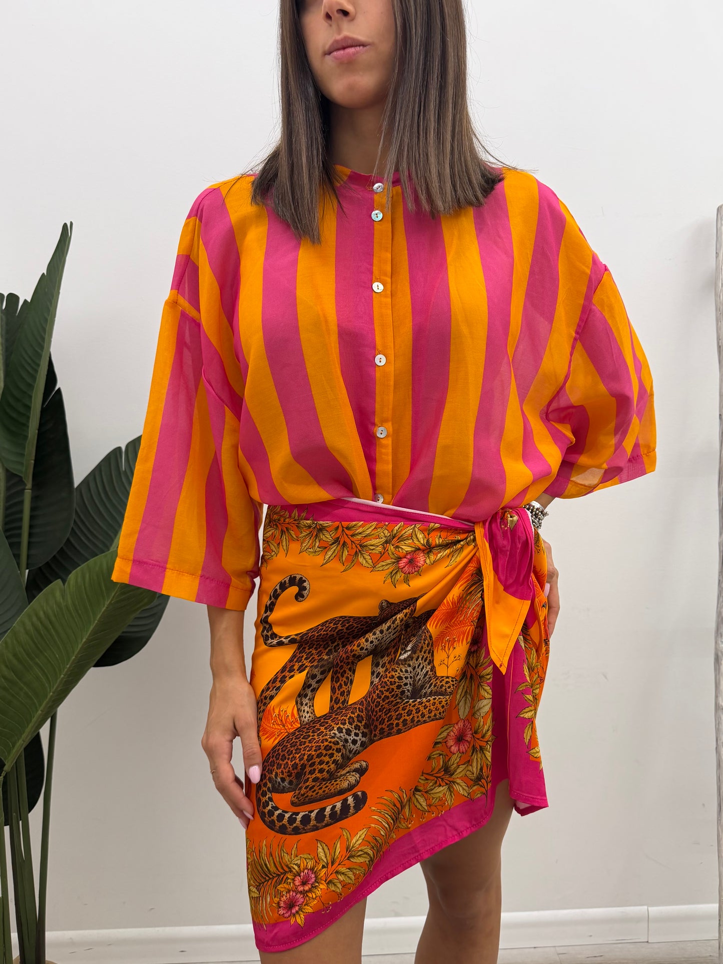 Tensione In - Camicia Riga Seta