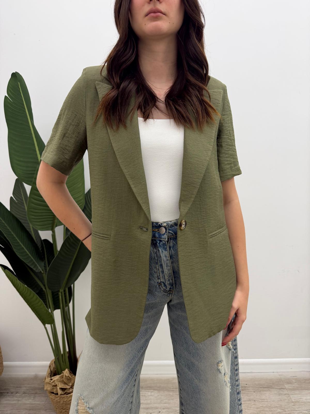 Haveone - Blazer Manica Corta