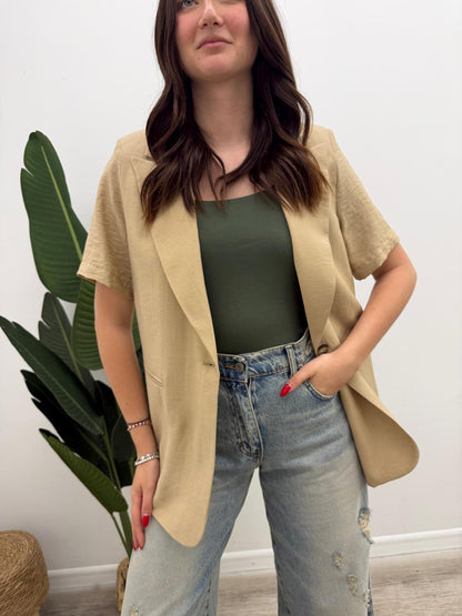 Haveone - Blazer Manica Corta