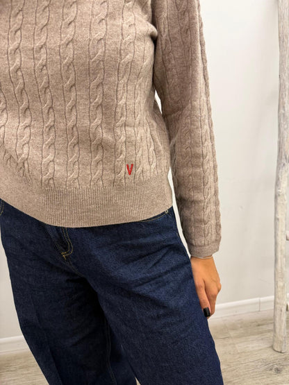 Vicolo - Pull Trecce Lana