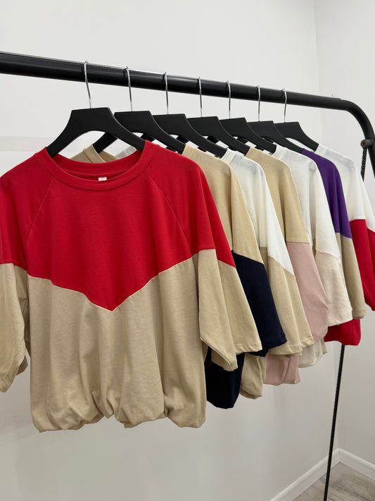 Tensione In - Tshirt Bicolor