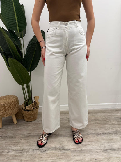 Haveone - Pantalone Bella White