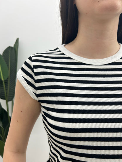 Tensione In - Tshirt Costina Rigata