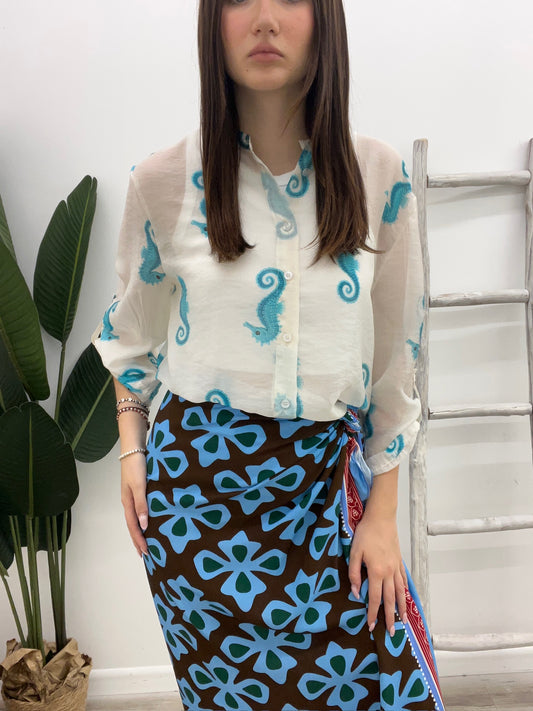 Haveone - Camicia Seahorse