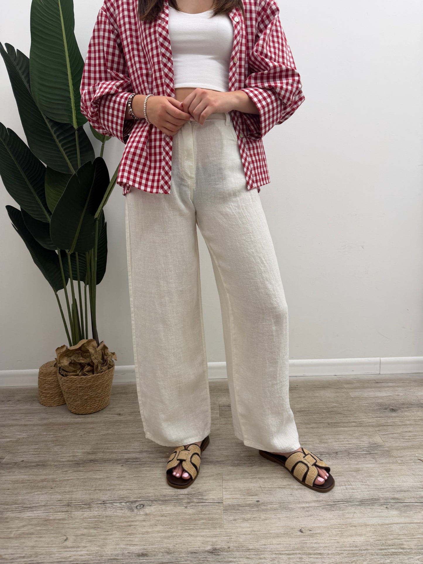 Haveone - Pantalone Bella Lino