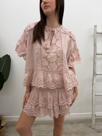 Haveone - Blusa Sangallo Volant