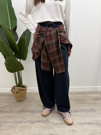 Haveone - Pantalone Inserto Check