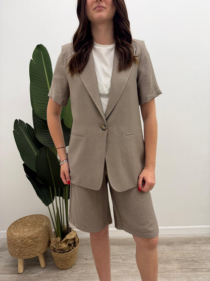 Haveone - Blazer Manica Corta