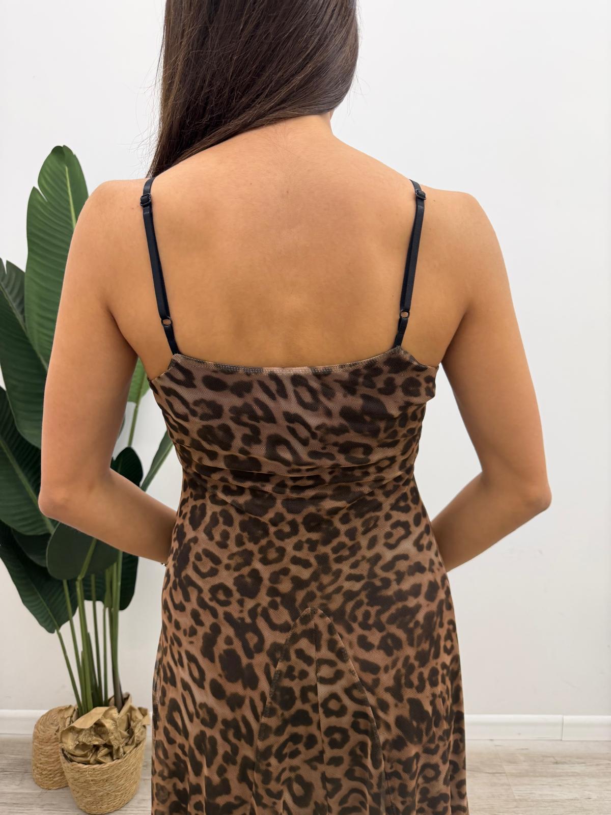 Susy Mix - Abito Tulle Maculato