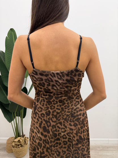 Susy Mix - Abito Tulle Maculato