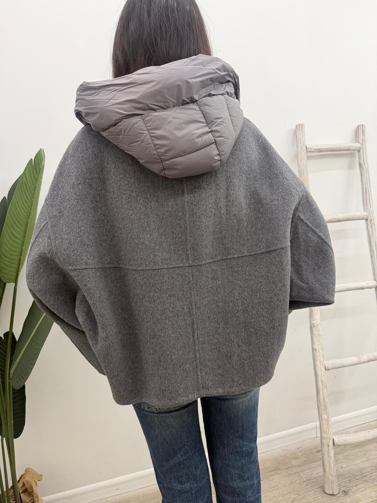 Haveone - Cappottino Boxy Cappuccio