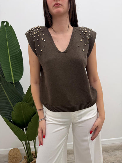 Tensione In - Gilet Cabochon