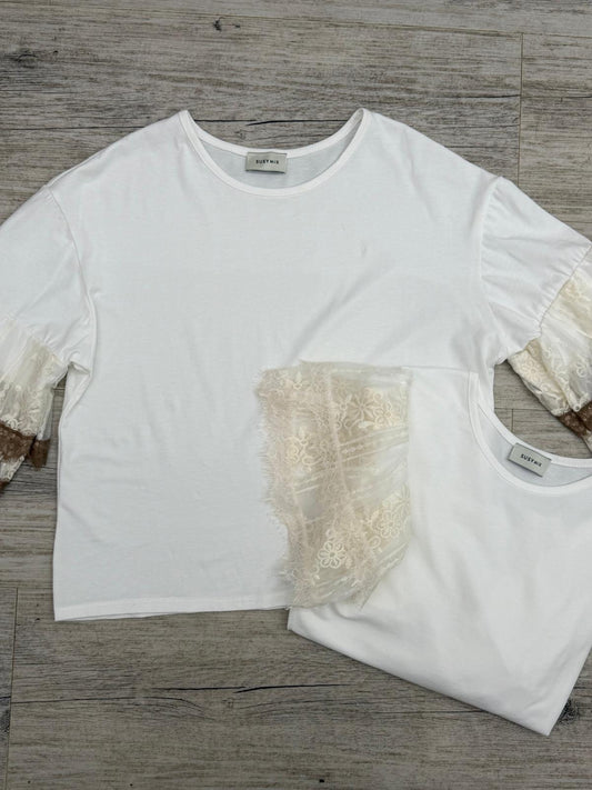 Susy Mix - Tshirt Pizzo Balza