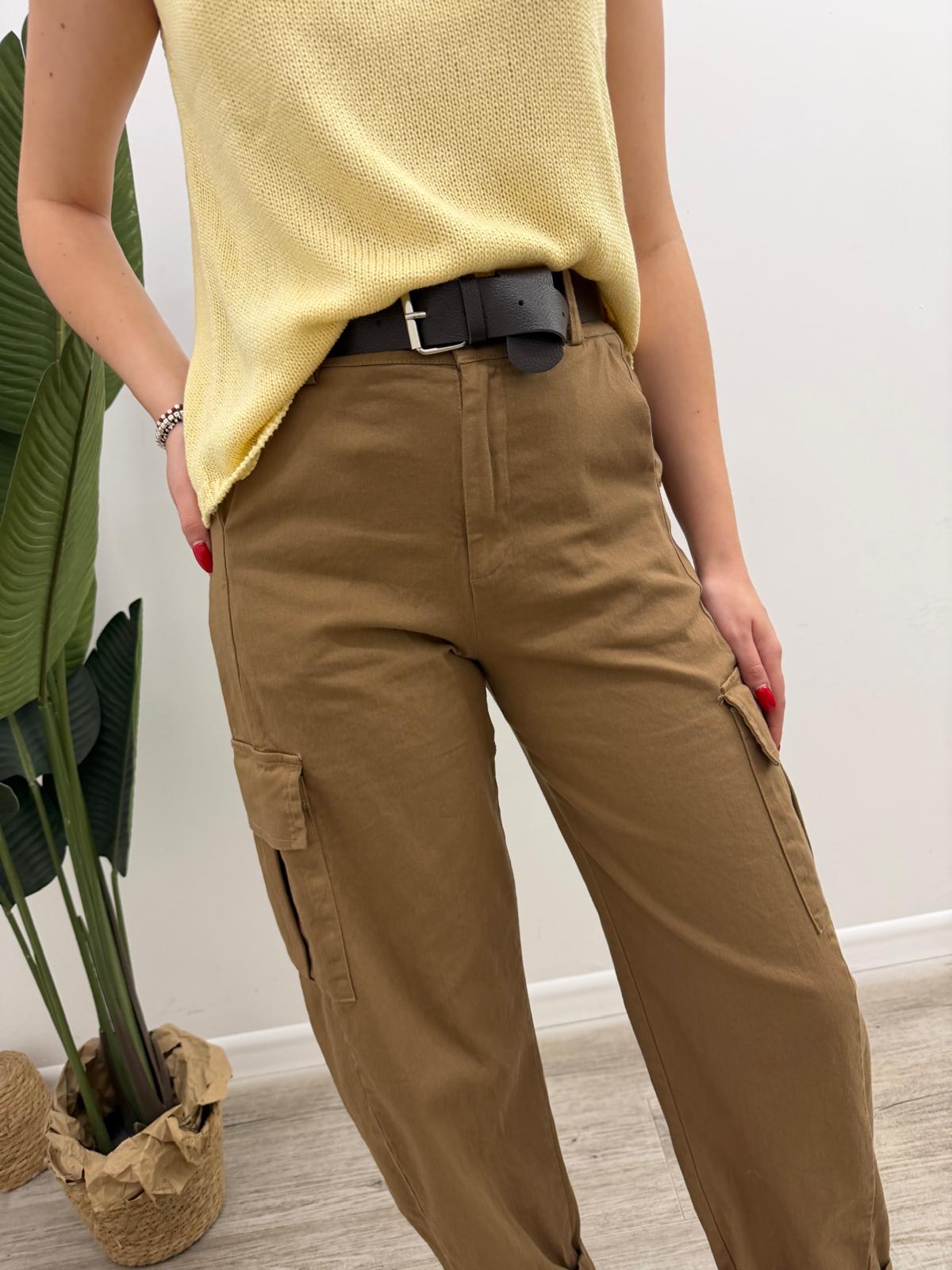Susy Mix - Pantalone Cargo Cintura