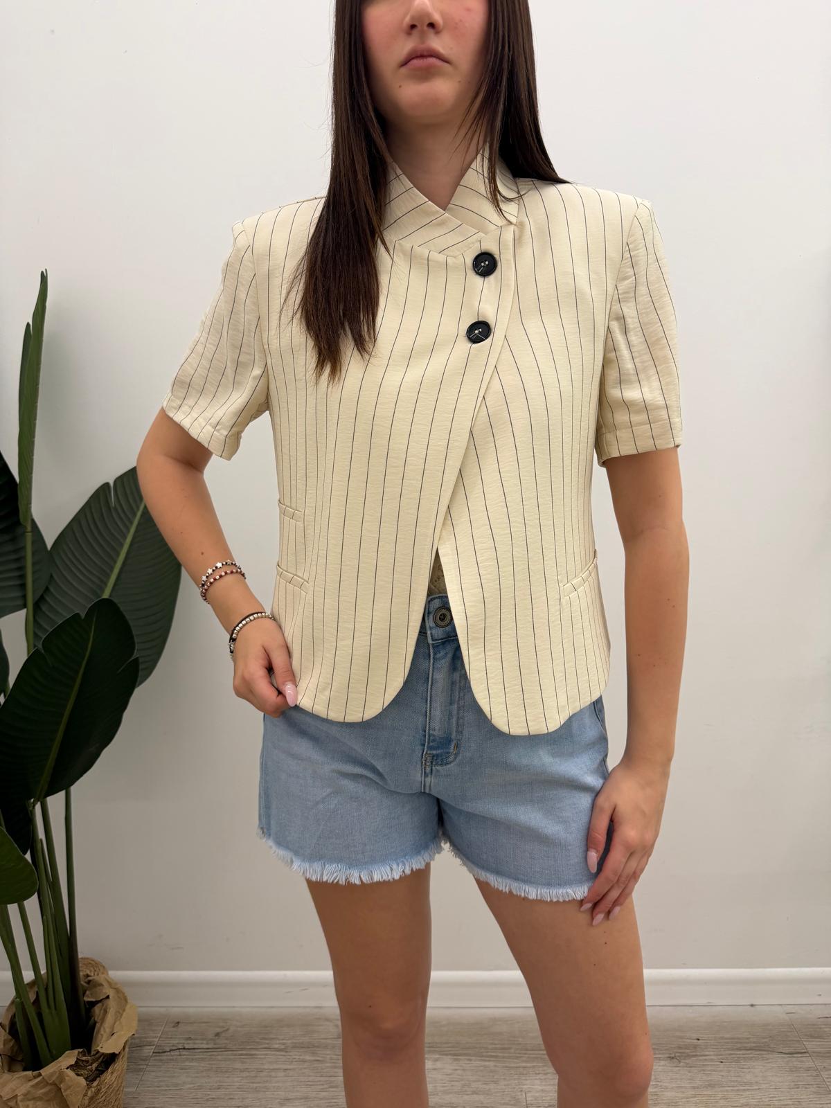 Haveone - Blazer Coreano Gessato