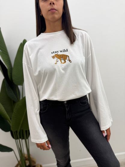 Vicolo -  Tshirt Stay Wild