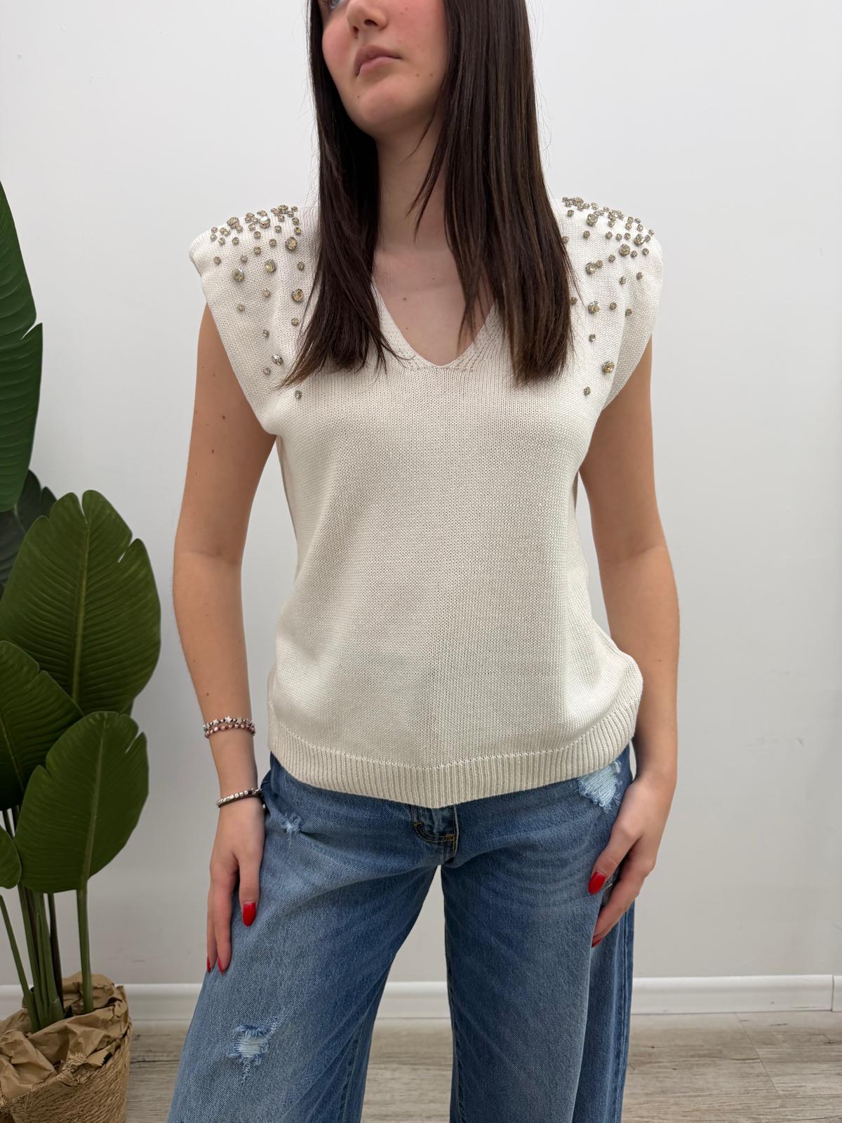 Tensione In - Gilet Cabochon