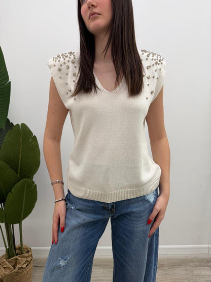 Tensione In - Gilet Cabochon