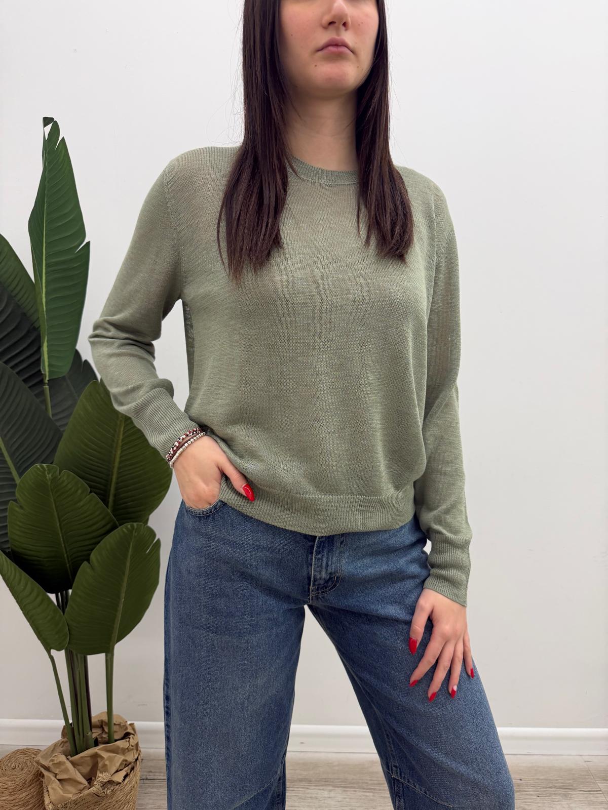 Tensione In - Pull Girocollo Fiammato