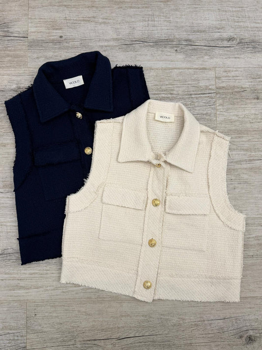 Vicolo - Gilet Chanellina